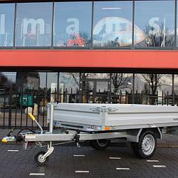 Humbaur kleine kipper elektr. bediend