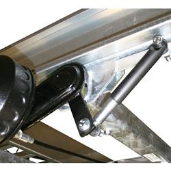 Variant 1315F2 vrieswagen 1-as geremd 243x132x151cm/1350kg