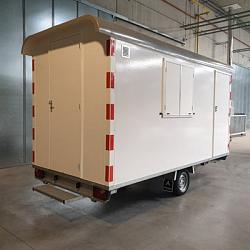 Anssems Schaftwagen PTS 1as 390x188x211cm 1400kg/toilet