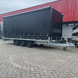 Henra gesl.plateauwagen 2-as 401x185x190cm/2000kg