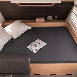 Walra hoeslaken hefbed dwarsbed Antraciet