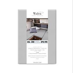 Walra hoeslaken 3-delig grijs