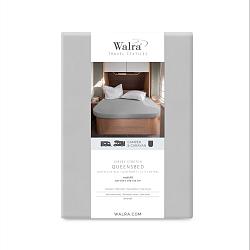 Walra hoeslaken queensbed grijs