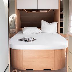 Walra hoeslaken queensbed wit