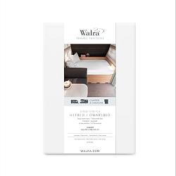 Walra hoeslaken hefbed dwarsbed wit