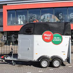 Humbaur Single 1.5 paards met zadelkamer 24