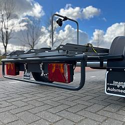 Fiets aanhangwagen voor driewieler + 1 fiets