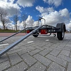 Fiets aanhangwagen voor driewieler + 1 fiets
