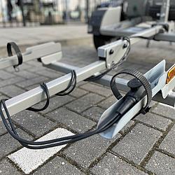 Fiets aanhanger voor 2 fietsen