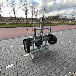 Fiets aanhanger voor 2 fietsen
