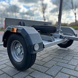 Fiets aanhanger voor 2 fietsen