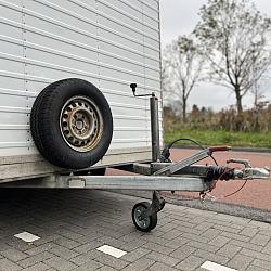 Bloemen aanhangwagen Oosterwijk