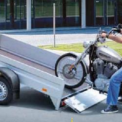 Humbaur HA achterw kipper 1-as ongeremd 251x131x35cm 750kg