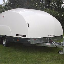 Brian James Race Shuttle 2 2-as laadvloer 4.3 m vast/kantelbaar
