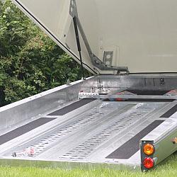 Brian James Race Shuttle 3 2-as laadvloer 4.7 m vast/kantelbaar