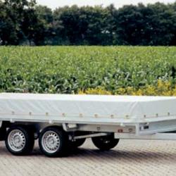Anssems plateauwagen PSX2000 2-as geremd 325x178cm/2000kg