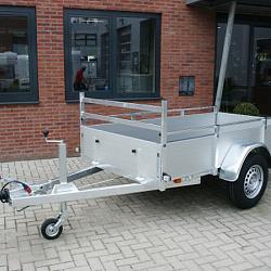 Anssems bakwagen BSX1350 1as geremd 205x120x35cm 1350kg