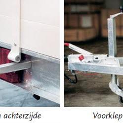 Anssems bakwagen BSX1350 1as geremd 205x120x35cm 1350kg