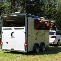 ChevalLiberté MINIMAX Alu 3prds diagonaal 400x207x225cm/3000kg
