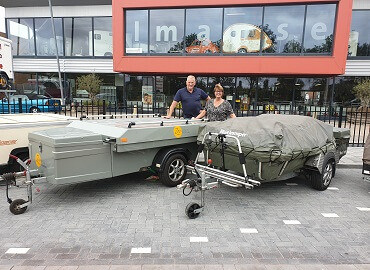 Onderhoudsafspraak maken voor vouwwagen