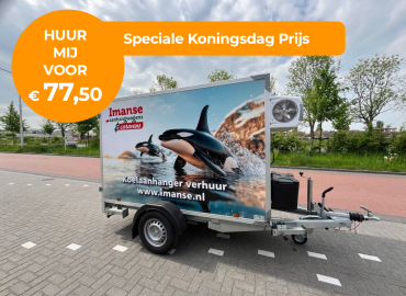 koelaanhanger koningsdag huren