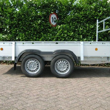 Henra bakwagen BA203015 2as geremd 307x155 cm 2000kg