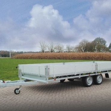 Hulco plateauwagen MEDAX-23503 2-as 611x203cm/3500kg