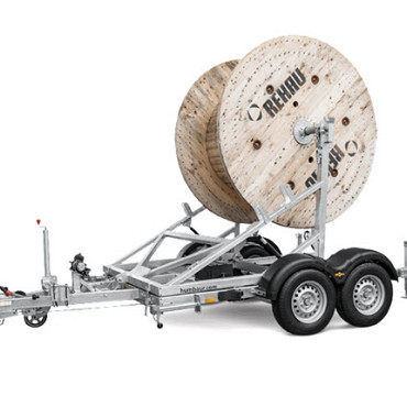 Humbaur KTA Kabelhaspel aanhangwagen div.afmetingen