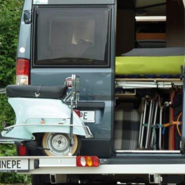 Dynad/Linnepe Slideport scooter/fietsen drager
