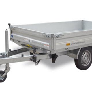 Humbaur HUK achterw kipper 2-as 230x140x30cm 1300/1500kg