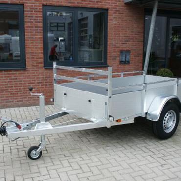Anssems bakwagen BSX1350 1as geremd 205x120x35cm 1350kg