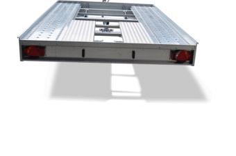 Humbaur FTK voertuig transporter kiepbaar div.afmetingen