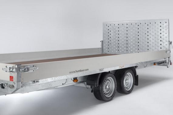 Humbaur MTK kiepbare voertuigtransporter div.afmetingen