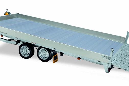 Humbaur MTK kiepbare voertuigtransporter div.afmetingen