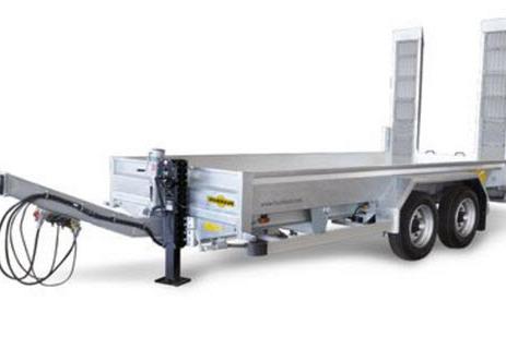 Humbaur Type HS dieplader vanaf 8,9 ton div.afmetingen
