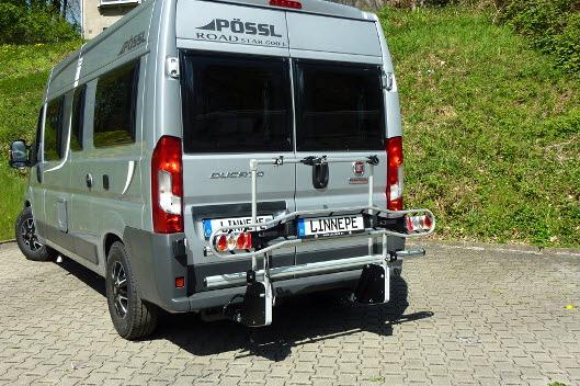 Dynad/Linnepe Cavus opklapbare drager met korte overhang