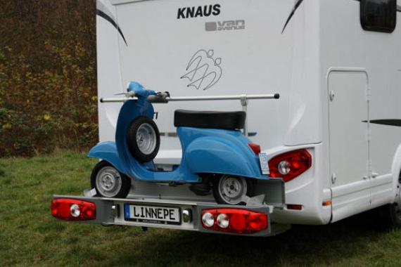 Dynad/Linnepe Scout scooter/fietsendrager