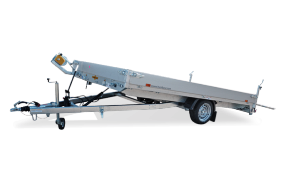 Humbaur MTK Kiepbare plateauwagen div.afmetingen