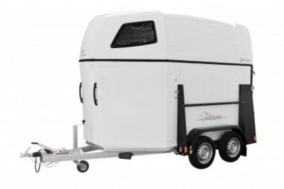 Anssems PTH2000 Privaro 2prds zwart metallic 331x166x200cm 2000kg