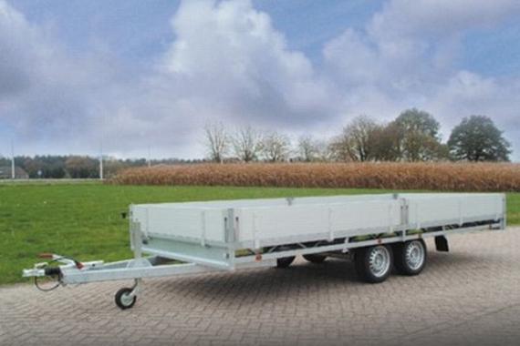 Hulco plateauwagen MEDAX-22601 2-as 405x203cm/2600kg