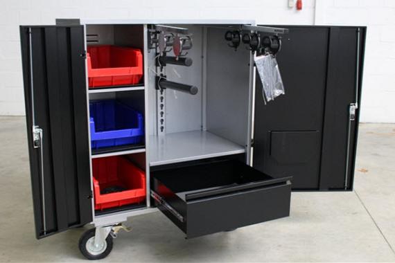 Zadelkast Midi Prestige met kleine luchtbanden