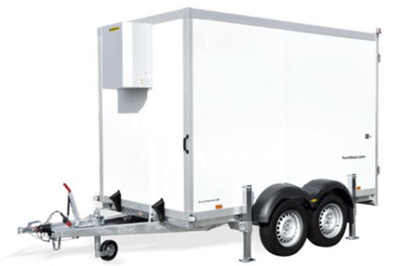 Humbaur HKBasic Koelwagen 1-as 251x133x168cm 1300/1500kg