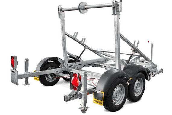 Humbaur KTA Kabelhaspel aanhangwagen div.afmetingen