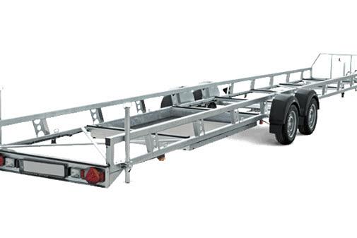 Buizenaanhangwagen op maat gemaakt