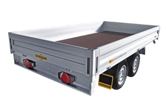 Humbaur HTL Lang materiaal aanhanger div.afmetingen