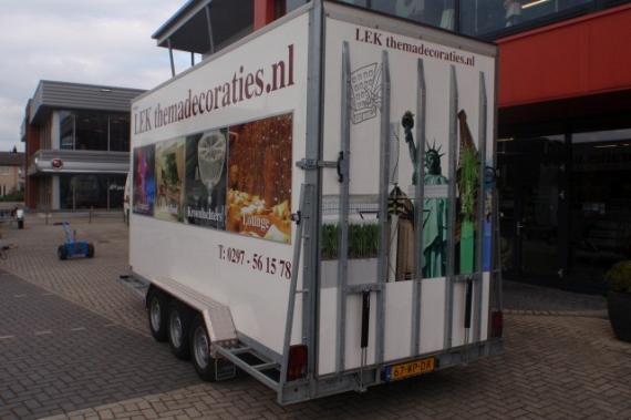 Bloemenwagen met diverse aanpassinge