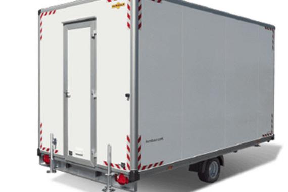 Humbaur Schaftwagen 1-as 419x213x228cm 1800 kg
