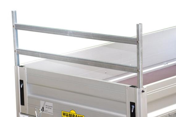 Humbaur HA Alu 1as ongeremd 205x110/131x35/50cm 750kg