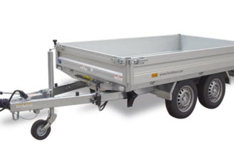 Humbaur HUK achterw kipper 2-as 314x175x30cm 2700/3000kg