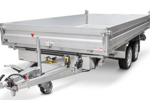 Humbaur HTK 3-zijdige kipper 363x185x35cm 3000/3500kg